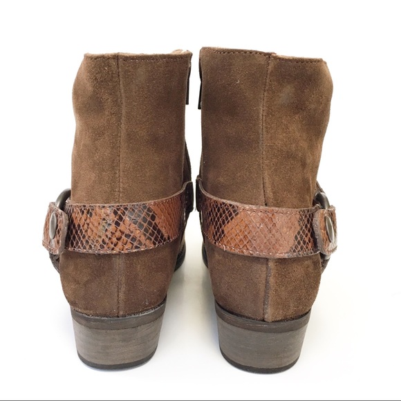 ARTISAN BY ZIGI “Layza” Booties in Brown Suede Size 7.5 NEW - Picture 6 of 8